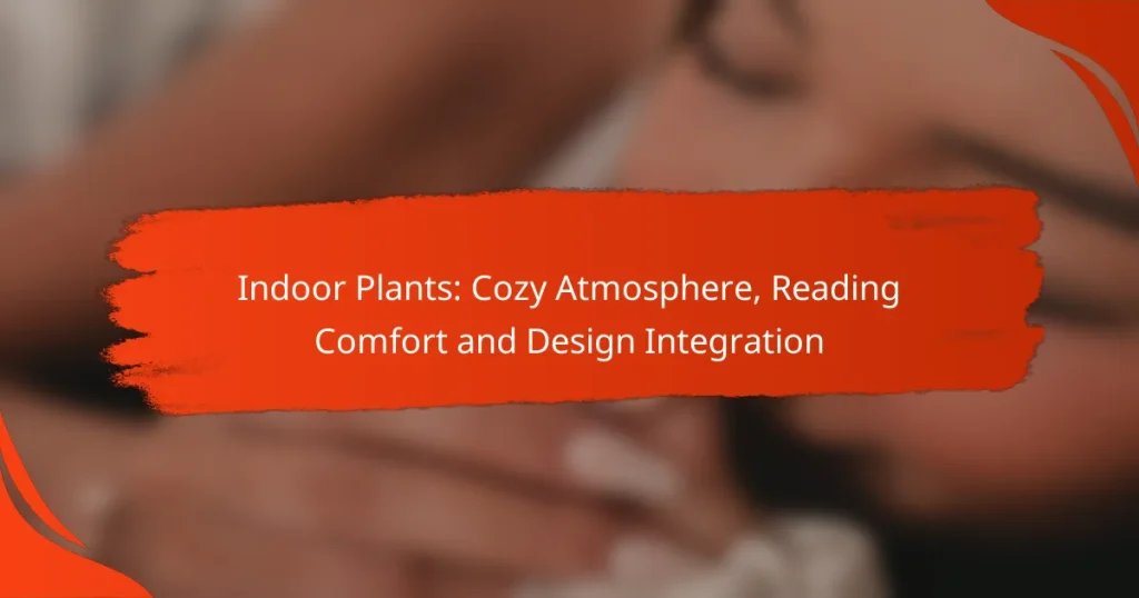 Indoor Plants: Cozy Atmosphere, Reading Comfort and Design Integration